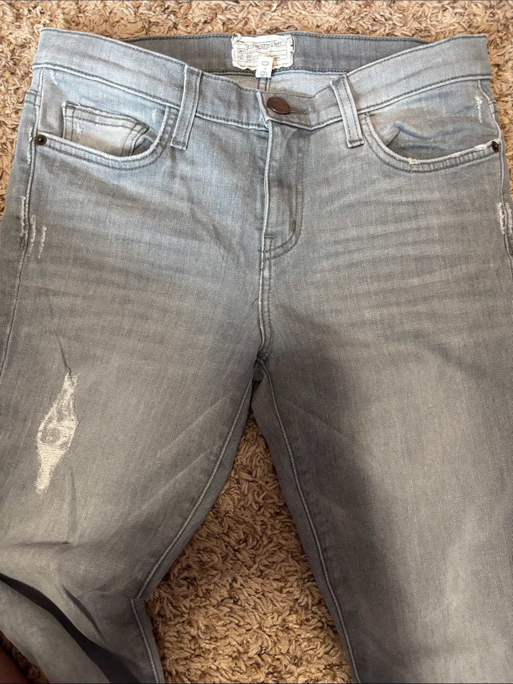 Current/Elliott grey jeans
